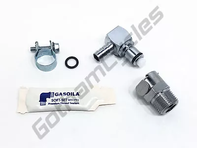 BMW 1/4 Gas Tank Fuel Petrol Line Hose Quick Release Disconnect Coupling Kit Set • $49.99