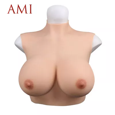 Ami Silicone Breast Forms Breastplate Crossdresser Drag Queen Fake Boobs Tits • $77.71