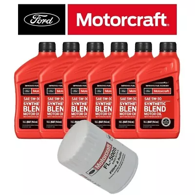 Motorcraft Oil Change Kit For 2011+ Ford Expedition/Explorer/F-150 3.5L EcoBoost • $61.05