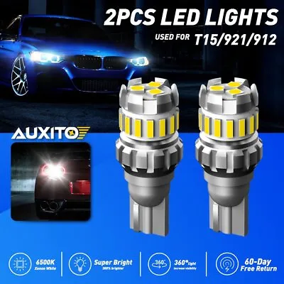 921 LED Back Up Reverse Light Bulbs For Ford F-150 2006-2014 Super Bright 6500K • $9.59