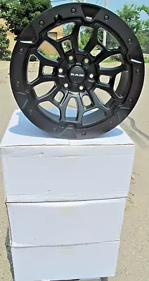 NEW 2019-2024 RAM 1500 TRX STYLE 20x10 6 LUG MATTE BLACK WHEELS RIMS SET OF 4 • $1099.99