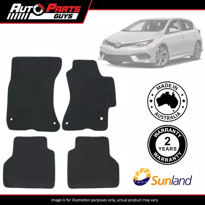 Charcoal Floor Mats 4 Piece For Toyota Corolla Hatch ZRE182R 2012 2013 - 2018* • $119.99