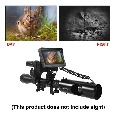 £118.43 • Buy Outdoor Hunting Optics Sight Riflescope Digital 16MM IR HD Camera Night Vision