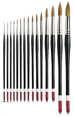 Pro Arte Series 100 Round Connoisseur Brush Artist Sable Watercolour Paint Range • £4.99