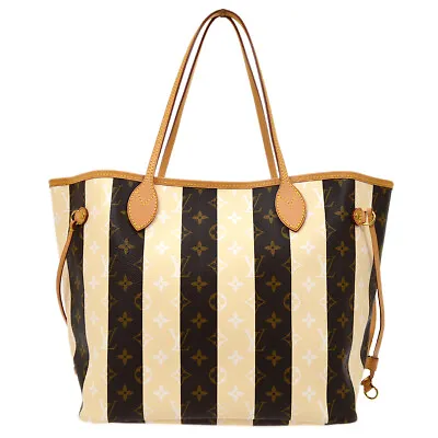 $2880 • Buy Louis Vuitton Neverfull Mm Hand Tote Bag Ca3191 Monogram Rayures M40560 41488