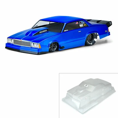 $46.99 • Buy Pro-Line Racing 78 Chevy Malibu Clear Drag Body22S/DR10/Slash 2 Wheel Drive