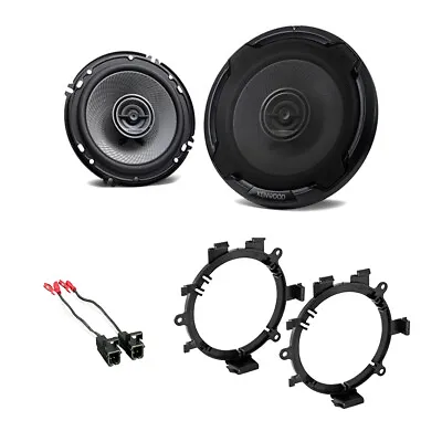 Kenwood KFCD161 Coax Speakers 6.5  2Way 320Watts W/Install Kit For 1995-up GM • $69.99