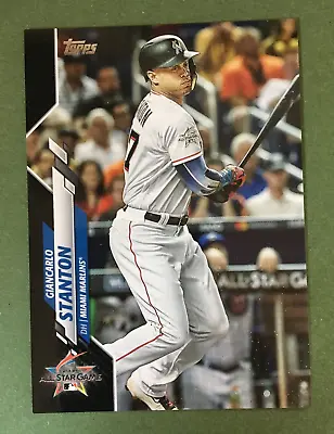 2020 Topps Update #U-229 Giancarlo Stanton Black Parallel 65/69 NY Yankees • $30