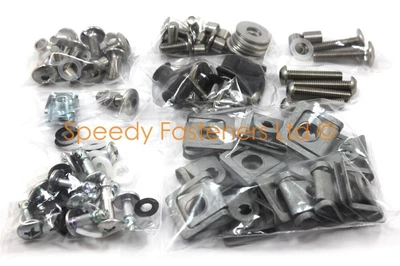 £54.99 • Buy Complete Fairing Pozi Dzus & Bolts Kit Honda CBR900RR Fireblade 92-99 Upgrade
