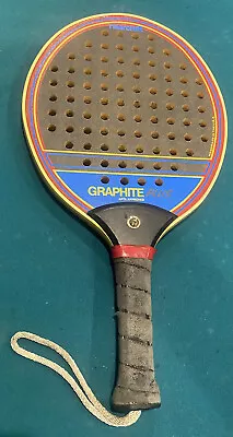 Vintage MARCRAFT Graphite Plus Platform Tennis Paddle Ball APTA Approved USA • $17.95