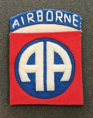 Unusual 82nd Airborne Patch Oversized Partial Handmade (Sweetheart Or Fantasy?) • £24.10