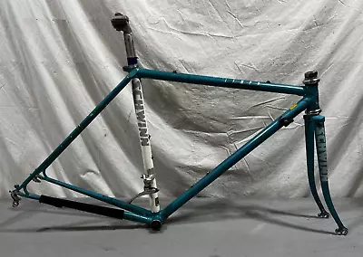 Vintage 1987 Schwinn Tempo 48cm C-C Columbus Tenax Road Frame/Fork BB Derailleur • $119.95