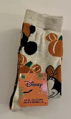 Disney Halloween Minnie Mouse 4 Pair Pack Women’s Socks • $14