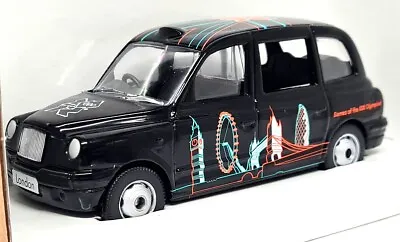 Corgi 1/36 London Taxi Black Cab Olympics 2012 Diecast Scale Model Car • £14.99