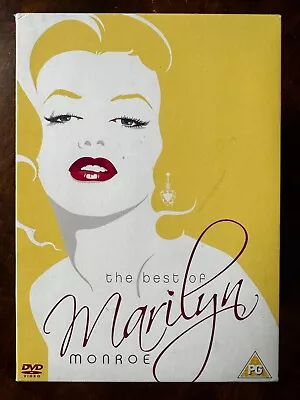 The Best Of Marilyn Monroe DVD Box Set 3 Classic Movies 4 Discs • $5.90