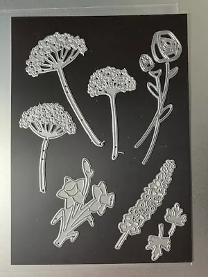 Flowers Metal Cutting Dies -rose Delphinium Daffodial -new • $11