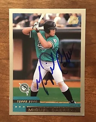 Autographed - Miguel Cabrera - 2000 Topps Traded #T40 • $170