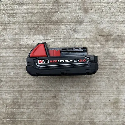 FOR PARTS OR REPAIR Milwaukee 48-11-1820 M18 Red Lithium 2.0Ah Battery 18 Volt • $15.99