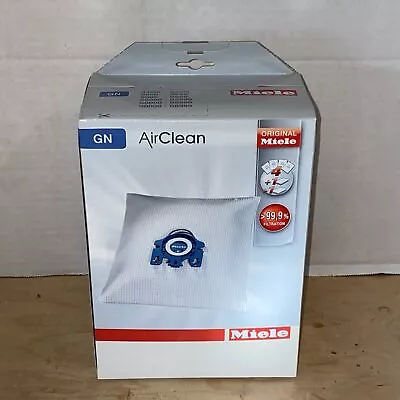 Genuine Original Miele GN Air Clean Vacuum Bags (4 Bags And 2 Filters) • $23.99