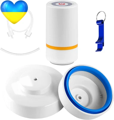 $32.14 • Buy Canning Jar Sealing Kit Vacuum Sealer Regular-wide Mouth Electric Vacuum Sealer