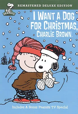 I Want A Dog For Christmas Charlie Brown New Dvd • $12.80