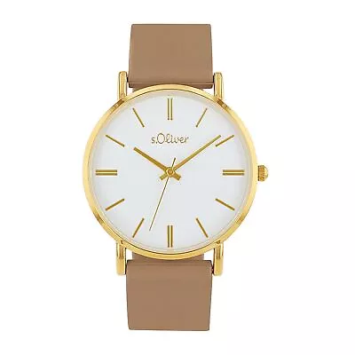 S.oliver Ladies Watch Wristwatch Silicone 2038374 • $56.31