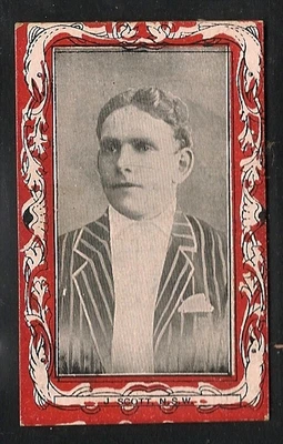 £9.99 • Buy Wills (Vice -Regal), AUSTRALIAN & SA CRICKETERS, J. SCOTT, NSW, Good, 1910