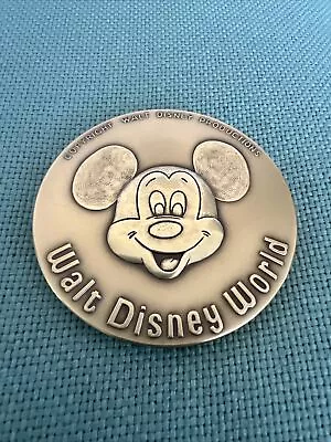 A Rare Walt Disney World Official Opening Oct 1971 Medallion Art Of Disney #490 • $199
