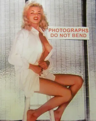 8x10 Photo Jayne Mansfield Pretty Sexy Celebrity 1950s-160s Movie Star Posed • $13.45