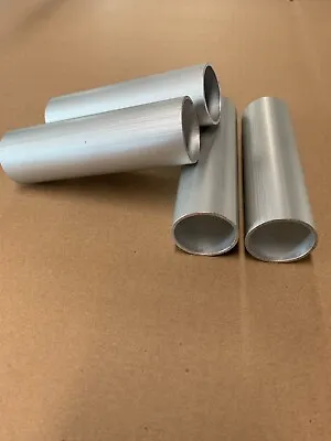 5  Aluminum Round Tube (4PK) - 1.5  OD X 1 3/8  ID CLEAR ANODIZED -Alloy 6061-T6 • $15