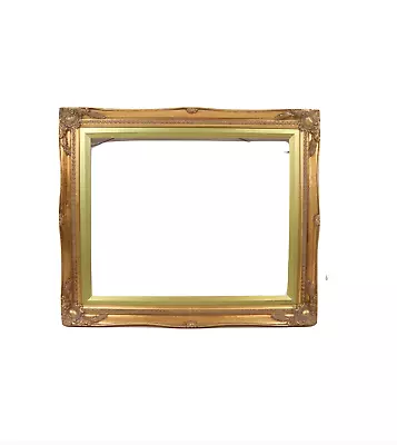 Vintage Antique Newcomb Macklin Style Ornate Gold Gilt Hanging Frame 25 X21  • $219.95