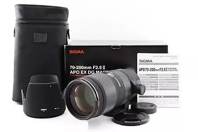 Sigma AF 70-200mm F2.8 II Macro HSM EX APO DG Sony A Mount Lens [Exc+++] #944A • $440