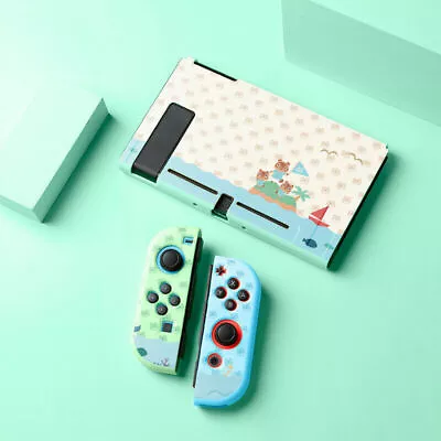 Protective Shell For Nintendo Switch Joy-Con Console Animal Crossing TPU Cover • $24.19