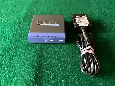 Cisco Linksys PSUS4 Print Server For USB With 4-Port Switch • $25