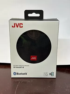 JVC Portable Bluetooth Wireless Speaker (SP-SA2BT-B) Black Rechargeable 7-Hour • $9.95