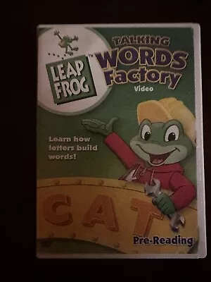 LeapFrog: Letter Factory Talking Words Factory Math Adventure To The Moon DVDs • $1.99