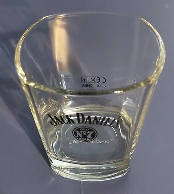 Jack Daniels No7 Whiskey Heavy Glass Tumbler  New  • £3.50