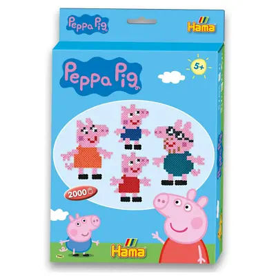 £7.99 • Buy Peppa Pig Hama Beads,  Pegboards, Gift Box, Fun Kids Crafts 