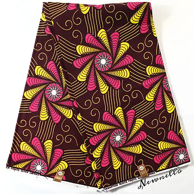 £6.98 • Buy Quality African Fabric Abiwax Print100% Cotton Ethnic Ankara Fat Quarters Yards 