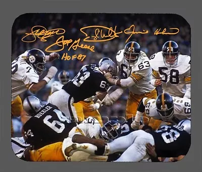 Joe Greene The Steel Curtain Facsimile Autographed Mouse Pad Item#9662 • $19.99