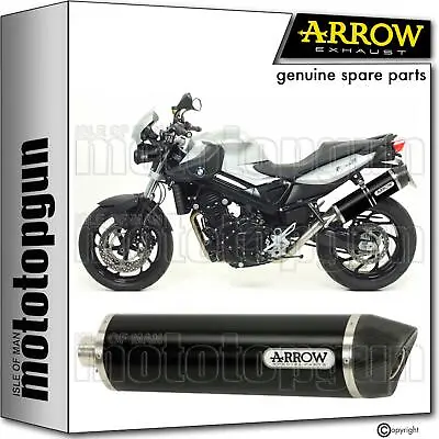 Exhaust Black Aluminium C Mrt Arrow Bmw F800 F-800 R 09/16 • $479.60