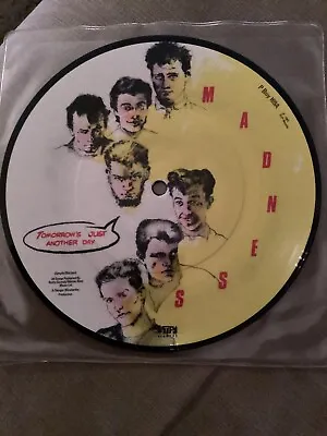 £9 • Buy Madness - Tomorrow's Just Another Day 7  Picture Disc Vinyl Stiff Records