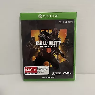 Call Of Duty : Black Ops 4 Xbox One Game - Mint Condition Free Postage • $17.95