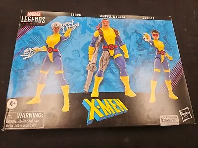 Hasbro Marvel Legends X-Men Force Three Pack Storm Forge Jubilee • $67.94