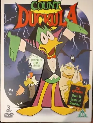 Count Duckula: The Complete First Series (3xDVD 2006) Brian Cosgrove. Like New. • £39.95