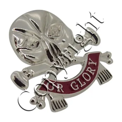 Qrl Queens Royal Lancers Classic Silver Plated Veterans Lapel Pin Badge • £3.89