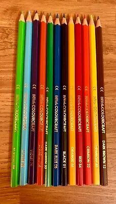 £4.75 • Buy 12 Berol Colourcraft Pencils - Various Colours