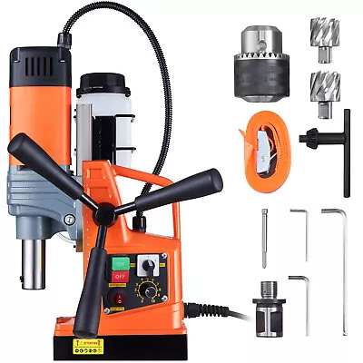 VEVOR Magnetic Drill 1300W 2922lbf/13000N Portable Mag Drill Press 700RPM • $174.34