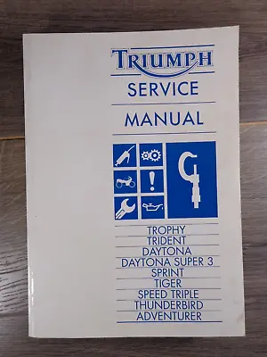 Triumph Motorcycle Service Manual • $75