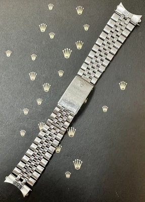 $649.99 • Buy Rolex Datejust 1976 20mm Men's Jubilee Bracelet Steel Ends55 62510H Ref 1601